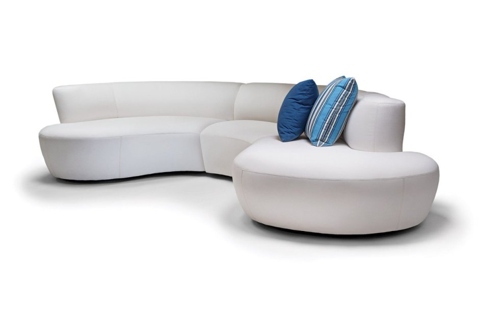 Округлый диван