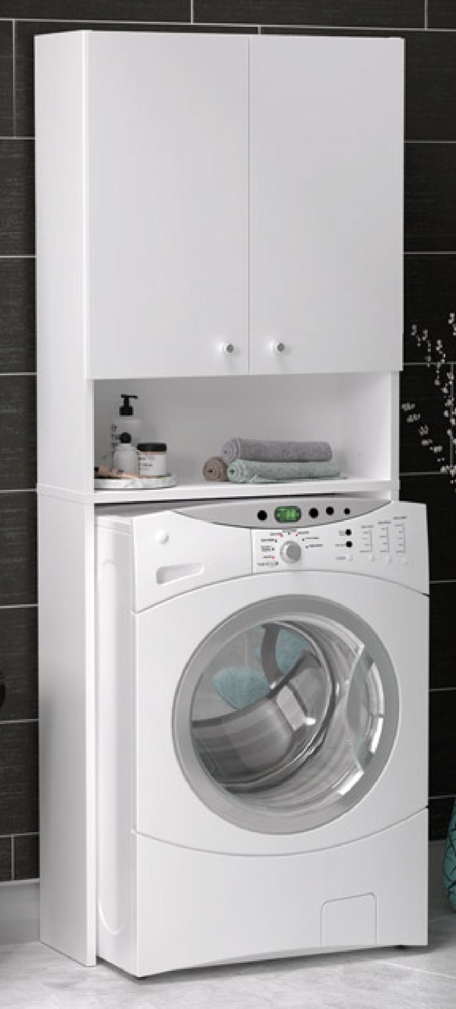 Шкаф напольный для стиральной машины 64 Акватон