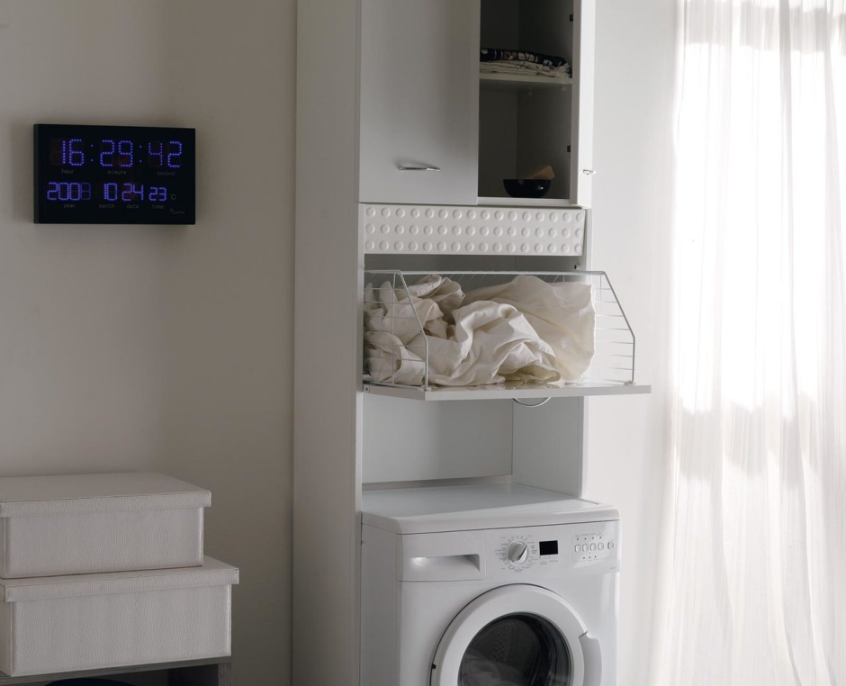 Шкаф в ванную над стиральной машиной