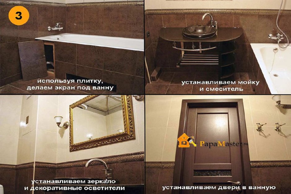 Плитка у порога в прихожей