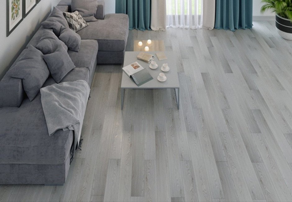 Ламинат дуб Сальвадор в интерьере