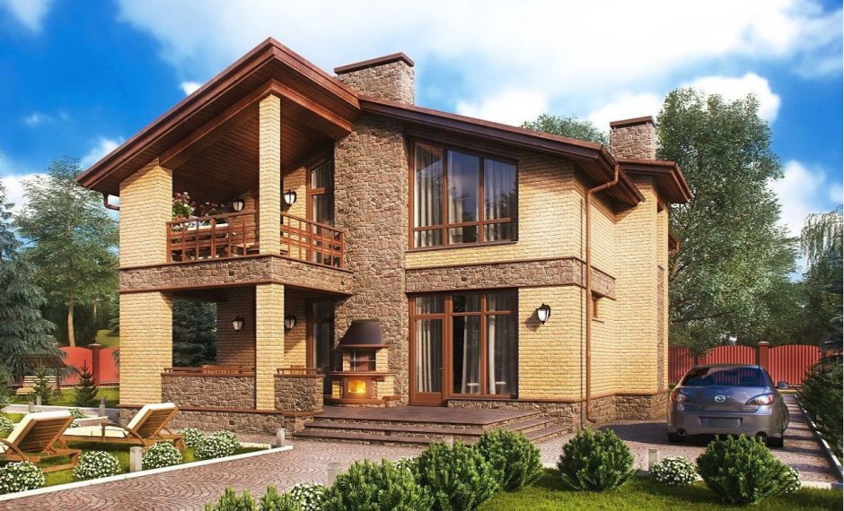 Кирпичный дом