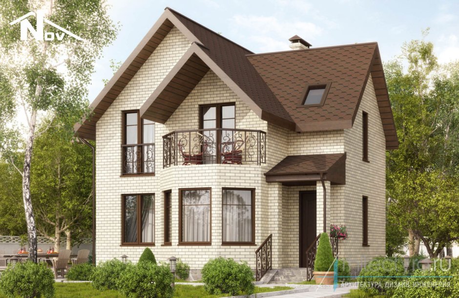 Шевалье дом с эркером