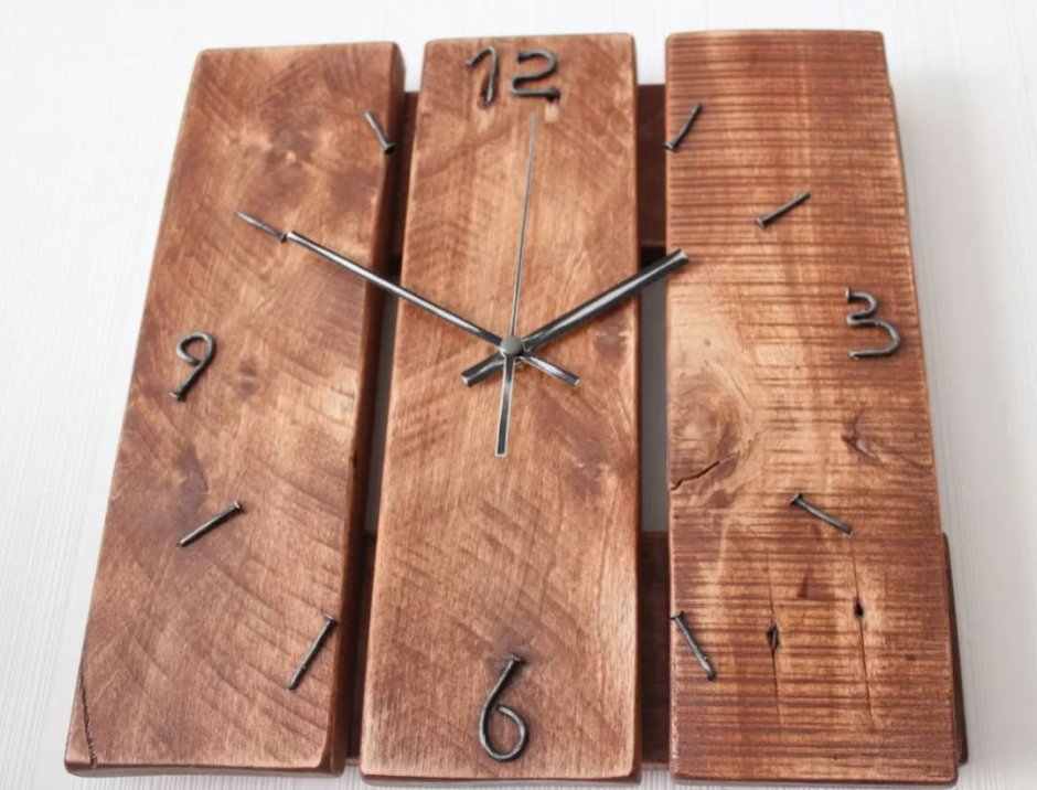 Часы в стиле лофт