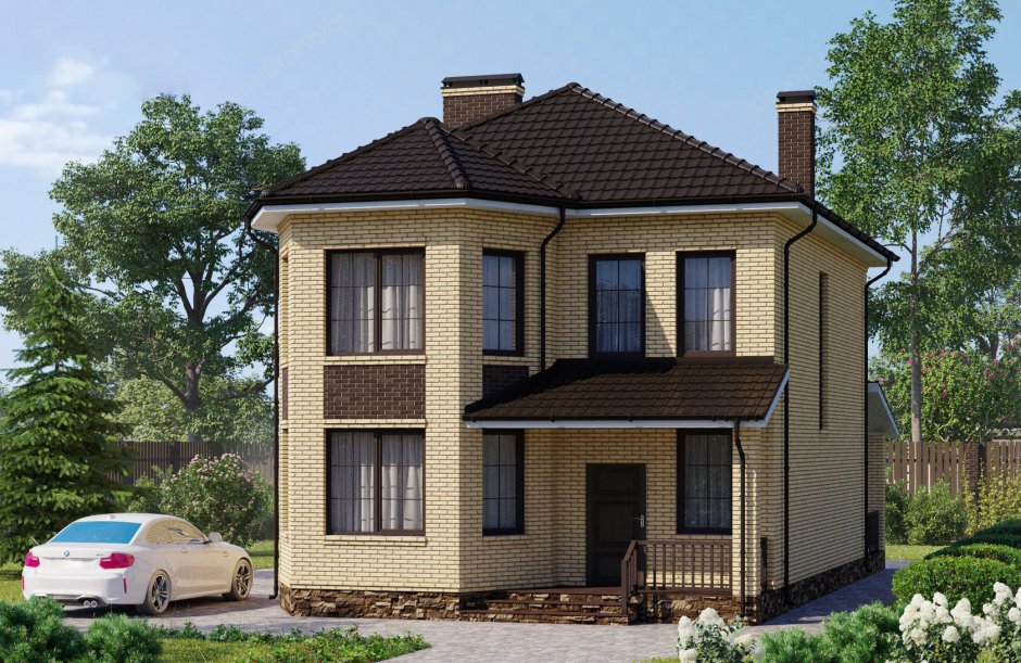 Фасад проект Новация Райт 225