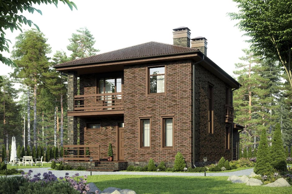 Браер Баварская кладка коттедж
