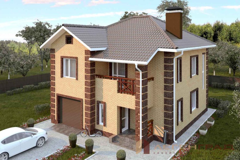 Проекты кирпичных домов
