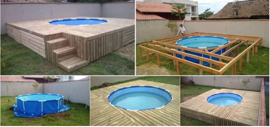 Каркасный бассейн своими руками