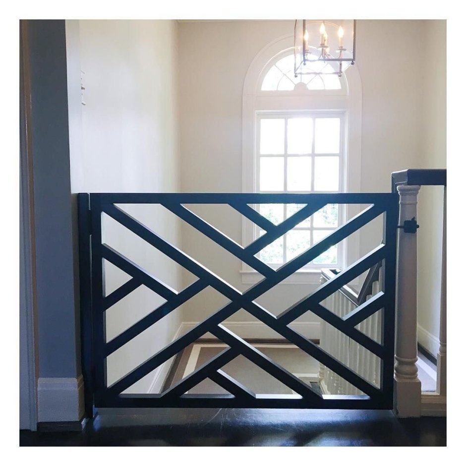 Перила для лестницы в стиле лофт