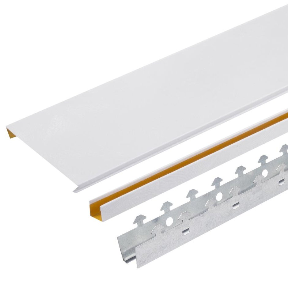 Комплект потолка дуо 2х2 м цвет белый матовый