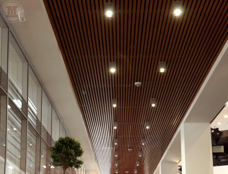 Реечный потолок Кубота