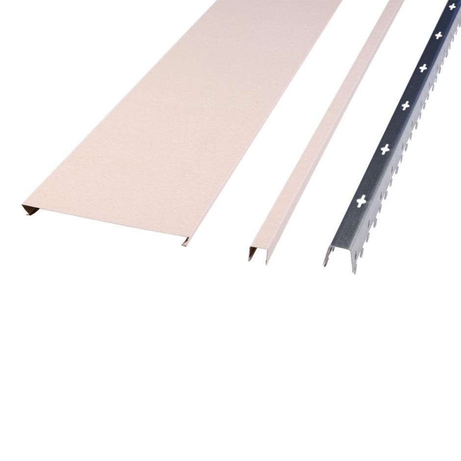 Набор реек Artens 3х1.05 м цвет белый матовый