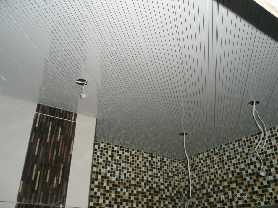 Потолок кассетный Cesal line a08 хром Люкс 595х595 мм