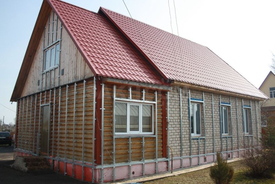 Сайдинг евробрус светлое дерево