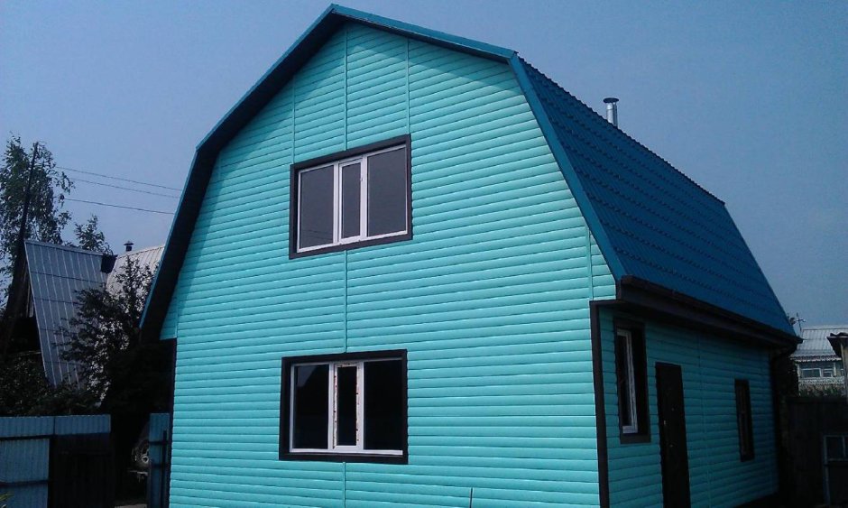 Дом обшитый сайдингом