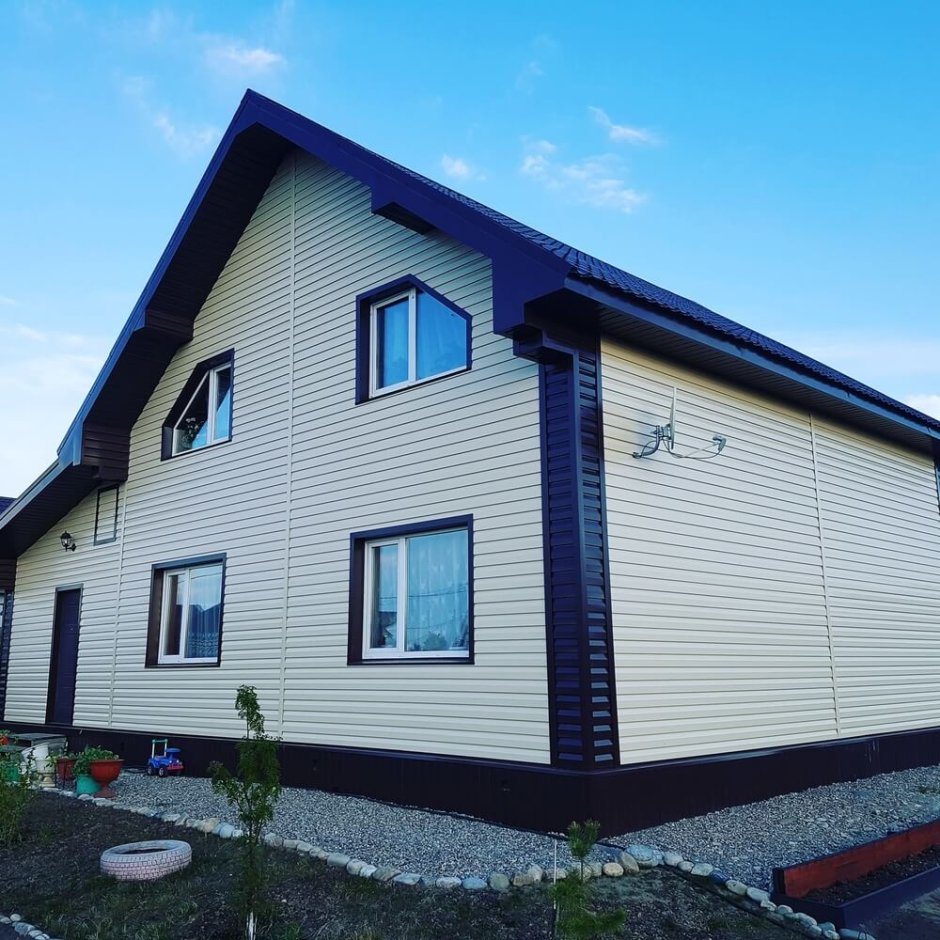 Отделка домов сайдингом
