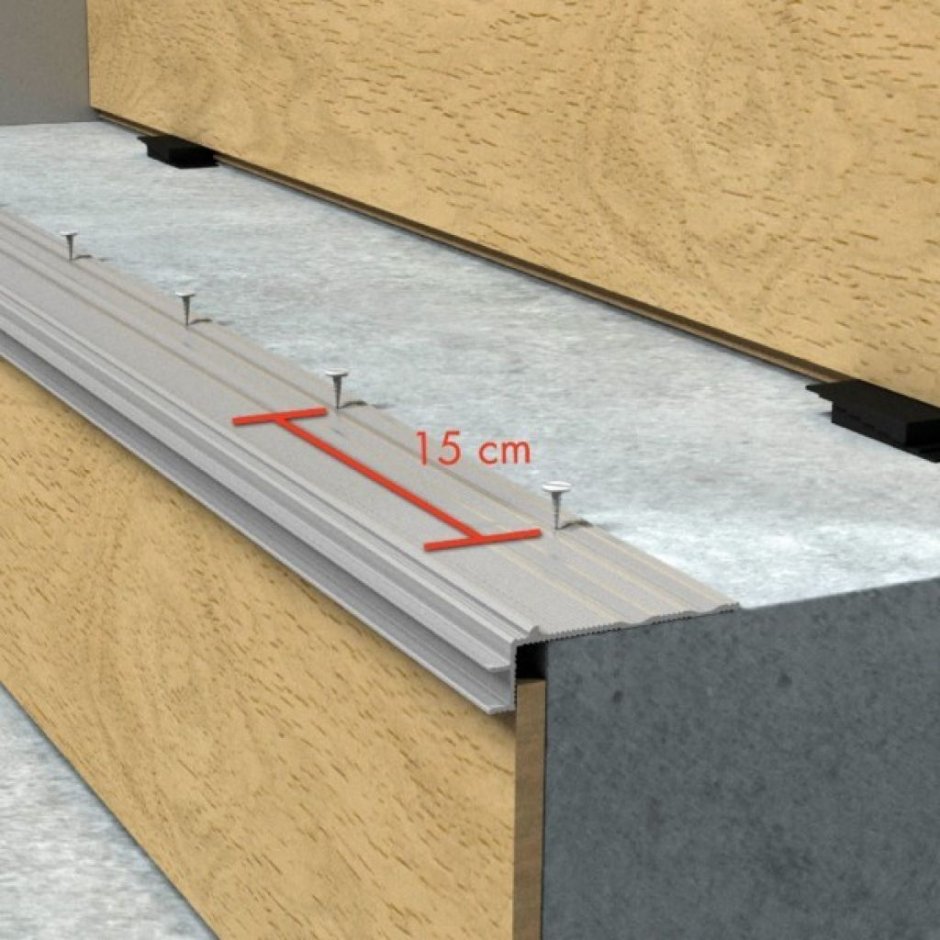 Стеновые панели на лестнице