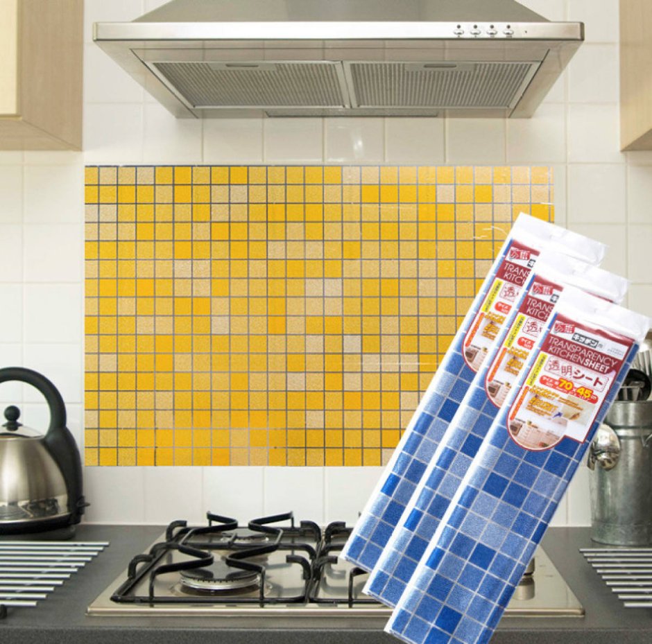 Самоклеющиеся плитки для кухни