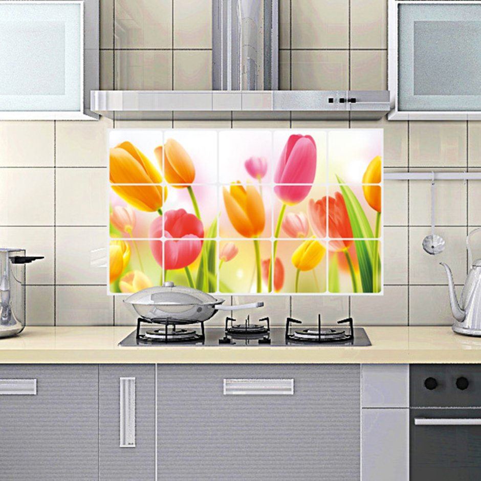 Самоклейка для кухонного фартука