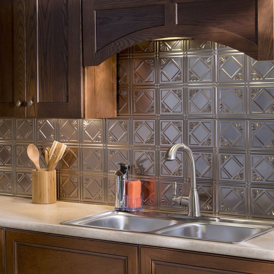 Панели под кафель для кухни