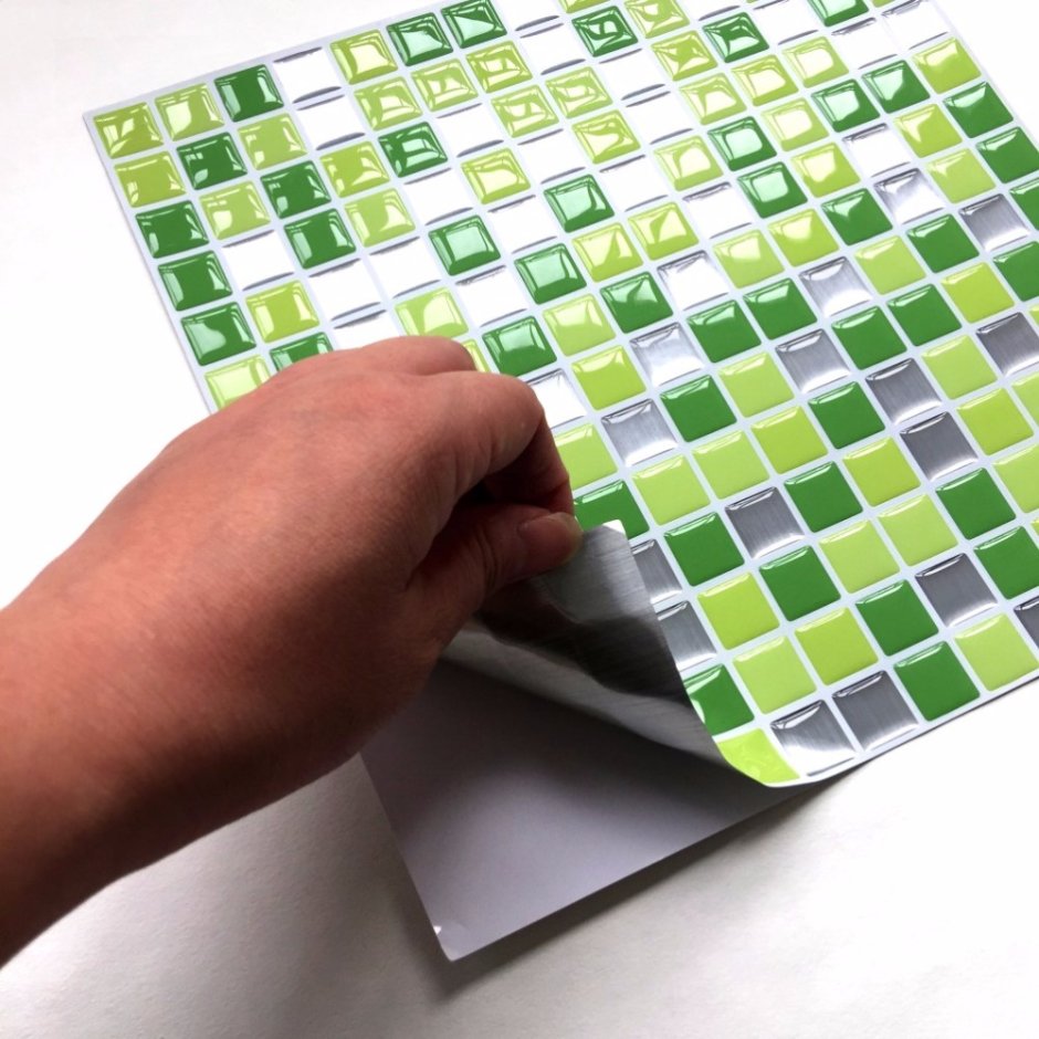 Самоклеящаяся мозаика для ванной