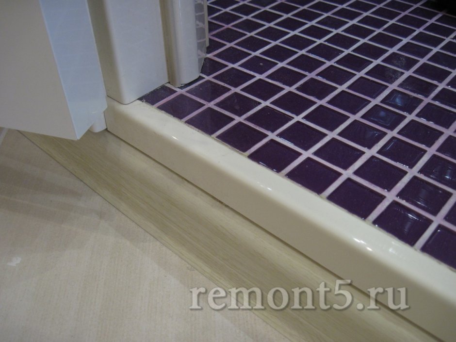 Порог в ванную