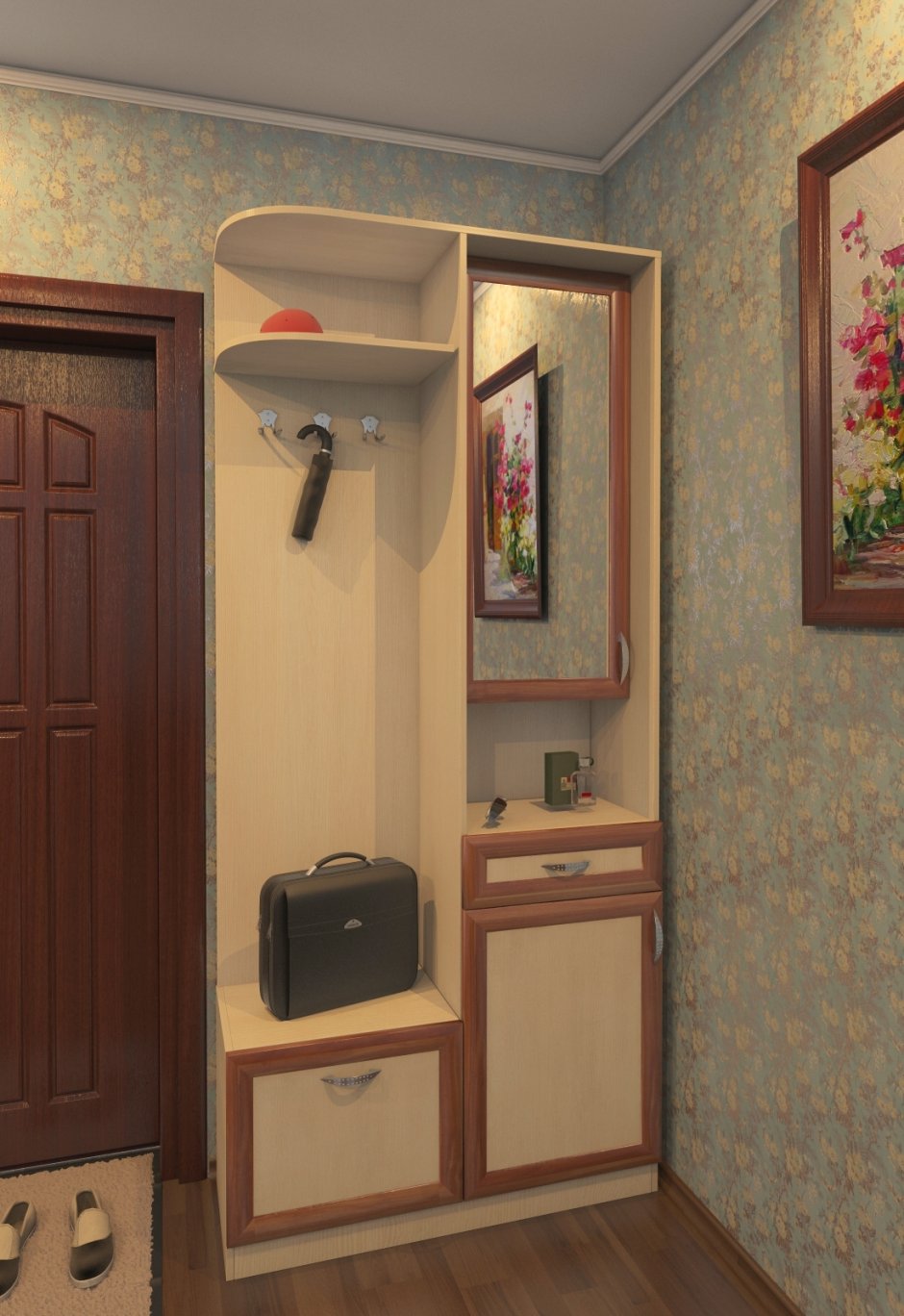 Маленькая прихожая икеа в хрущевке