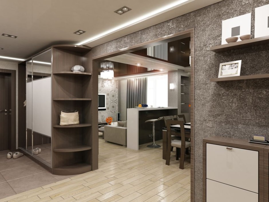 Прихожая совмещенная