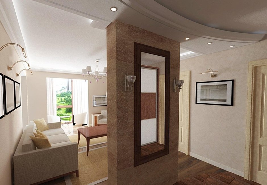 Планировка прихожей