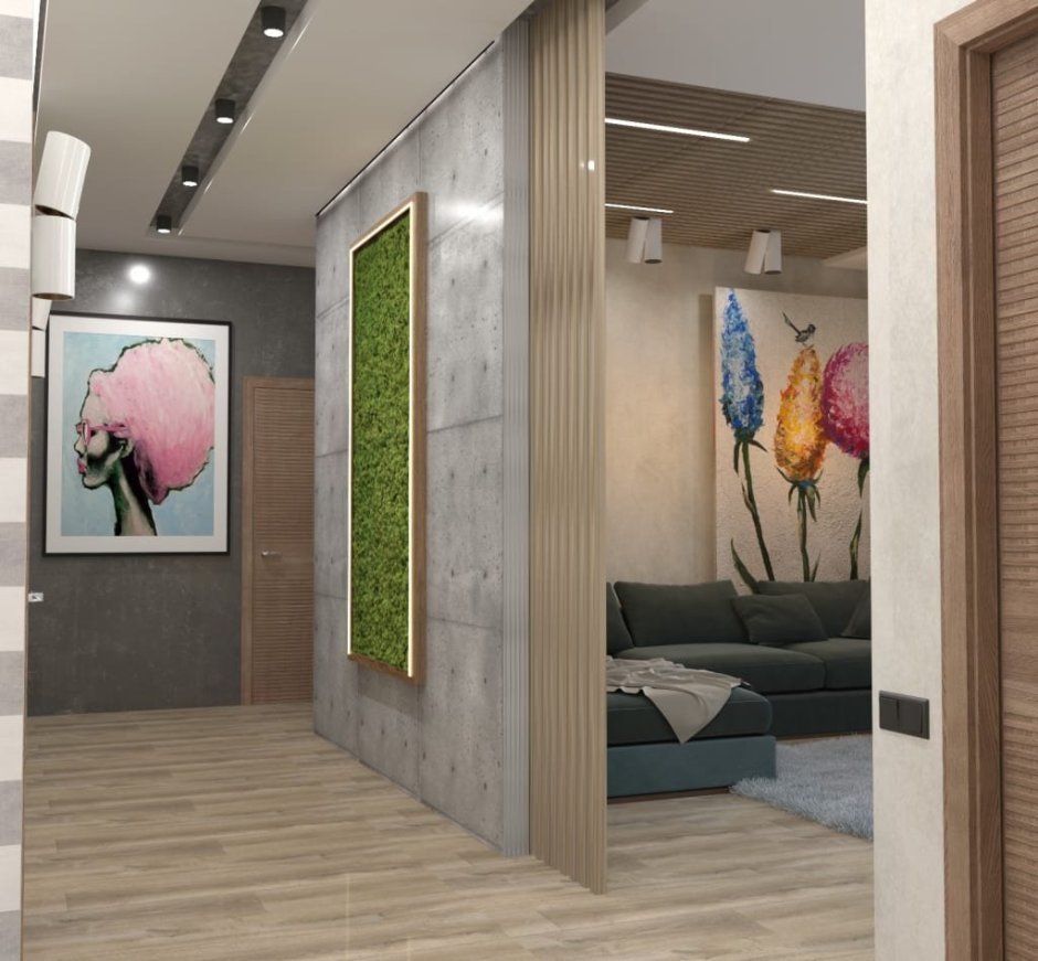 Прихожая гостиная