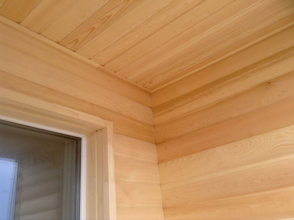 Галтель для имитации бруса