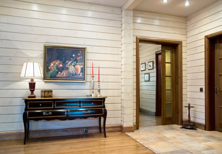 Tikkurila зеленый имитация бруса