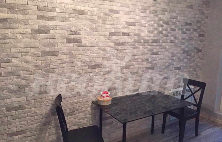 Декоративная штукатурка под белый кирпич