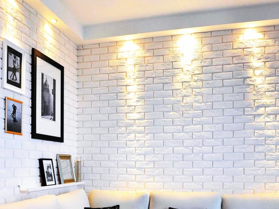 Фартук декоративный кирпич