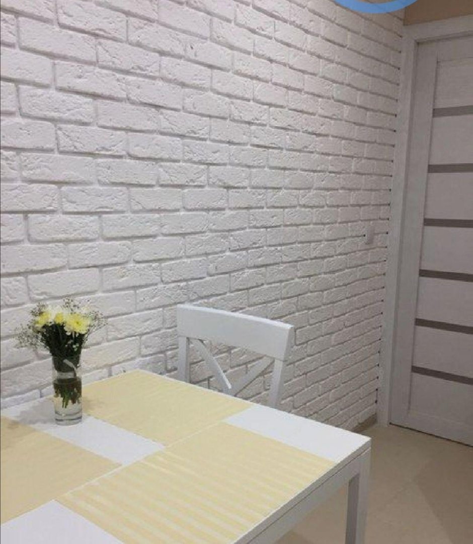 Фартук для кухни под кирпич