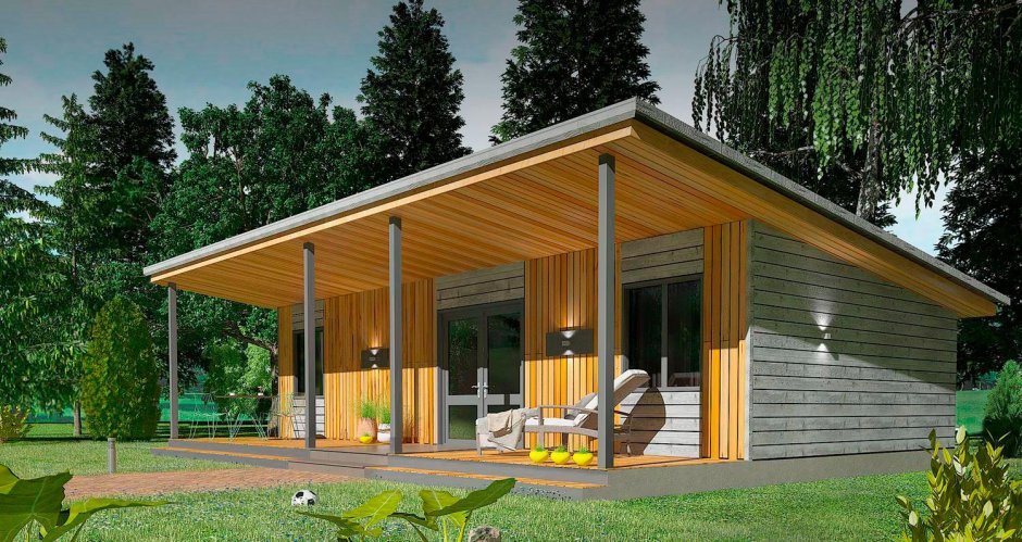 Дачный домик 6 на 6