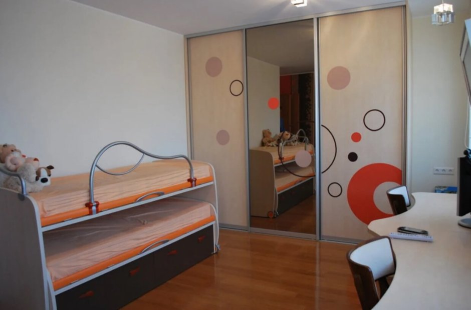 Кровать трансформер для двоих детей