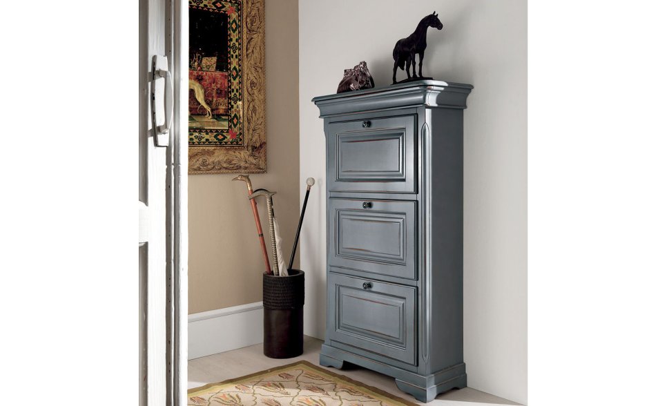 Обувница в интерьере прихожей