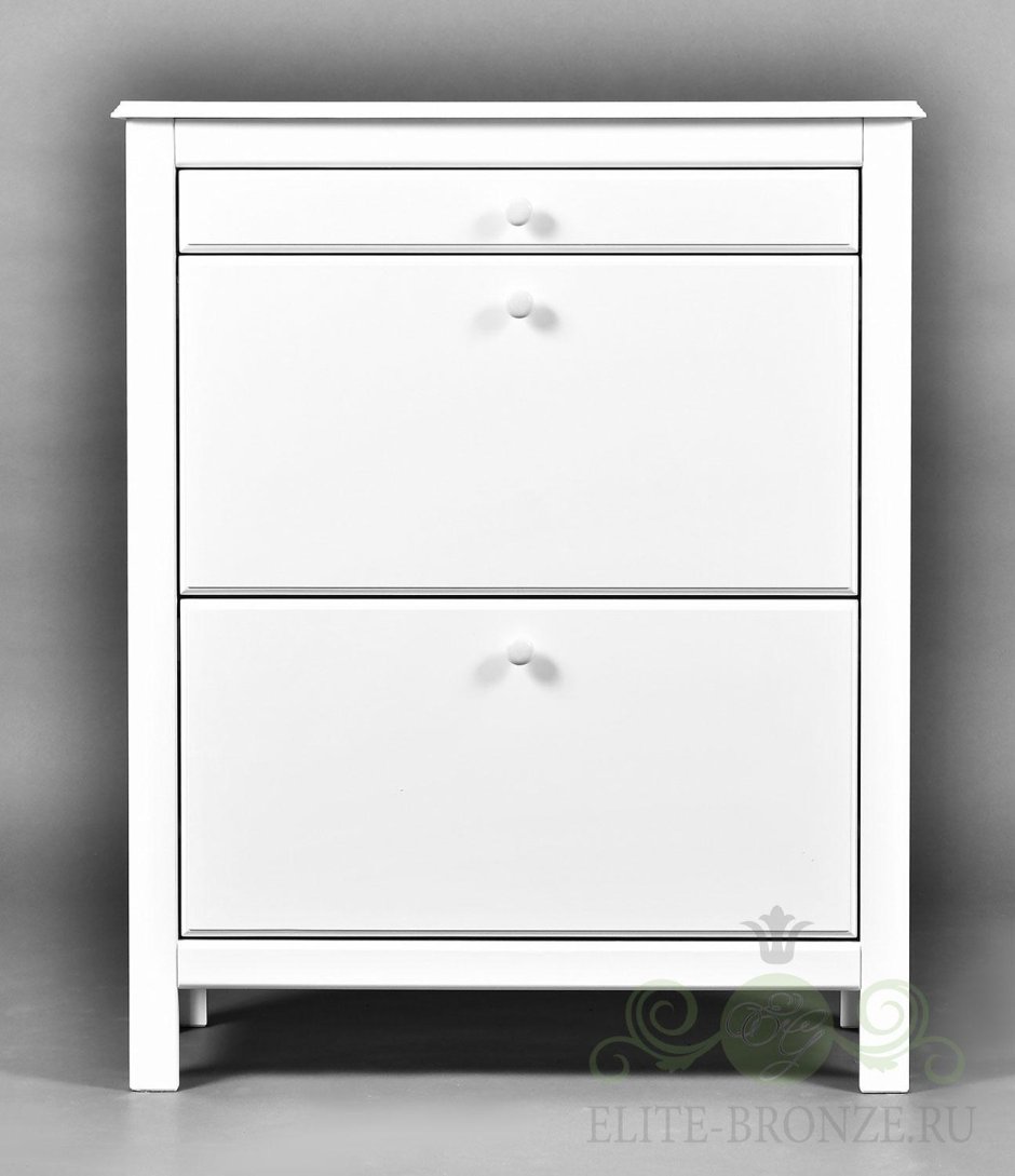 Обувница №3 (белый с серебром, Барон 14)