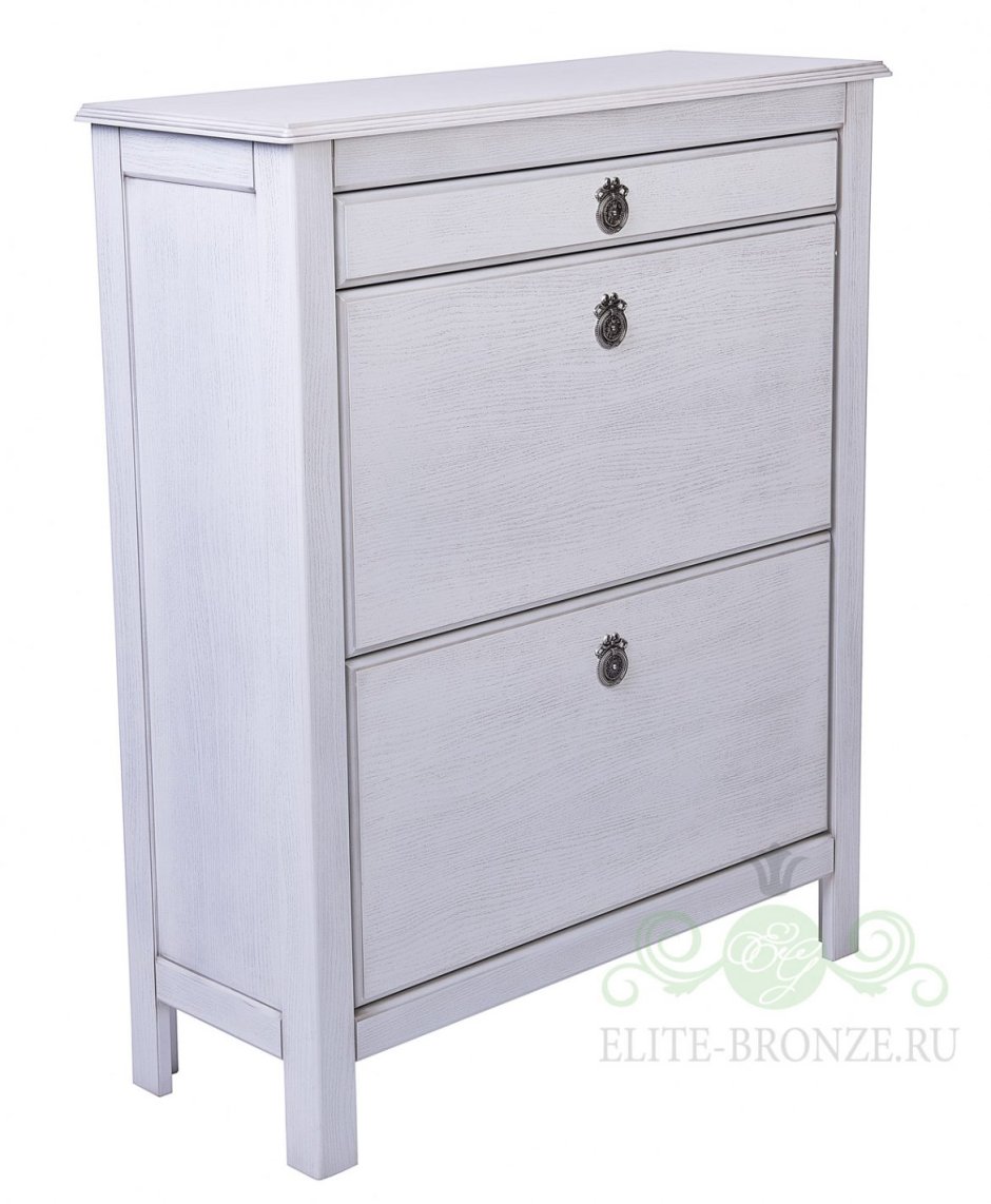 Обувница белая Прованс