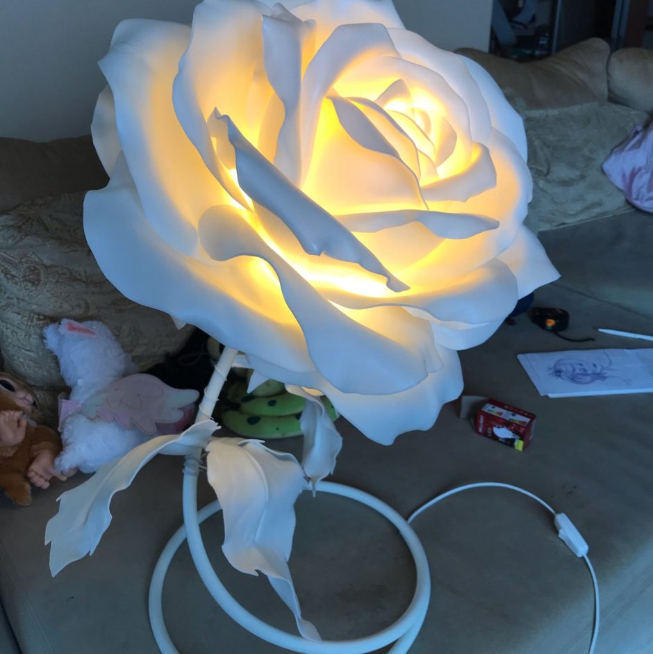 Светильник изолон роза