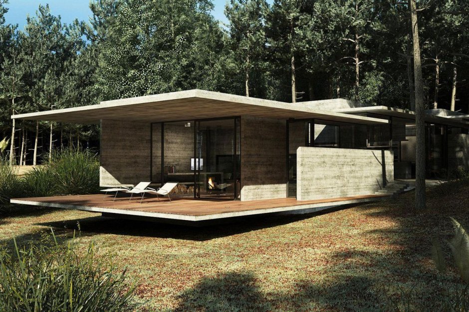 Бетонный контейнер