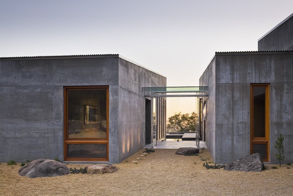 Модульный дом с панорамными окнами