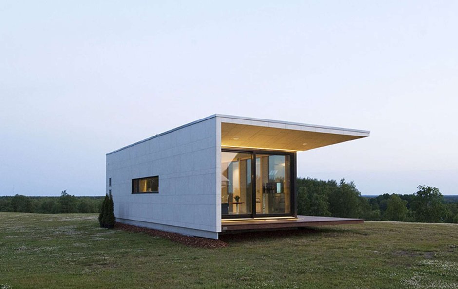 Модульные дома из бетона