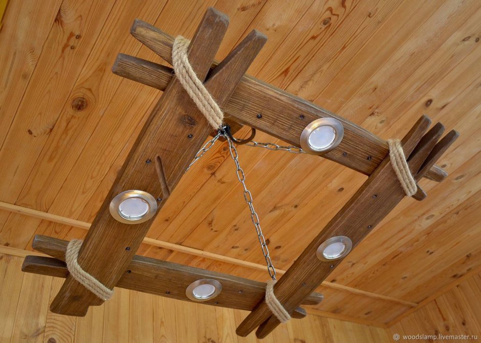 Состаренные потолочные балки