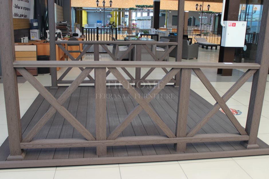 Ограждение беседки