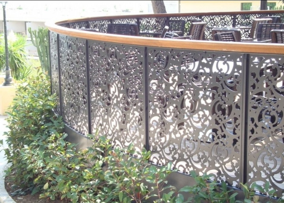 Ограждение из металла лазерная резка