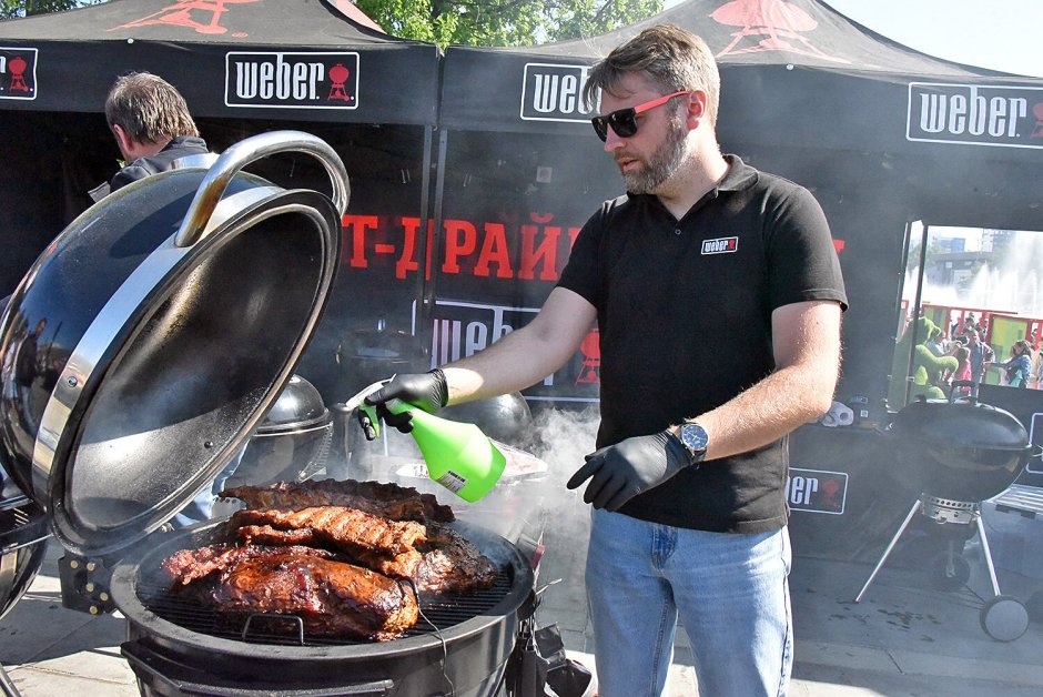 Шашлык зимой