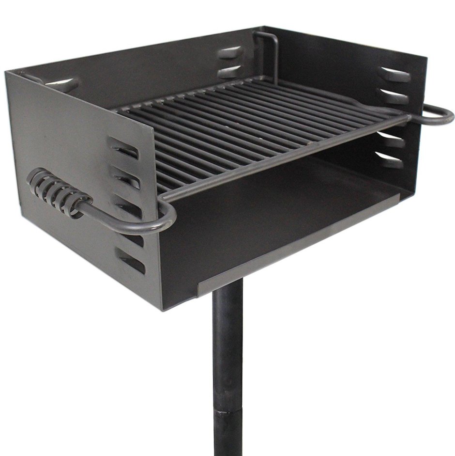 Барбекю Grillkoff стационарное б10, 88x39,5x80 см