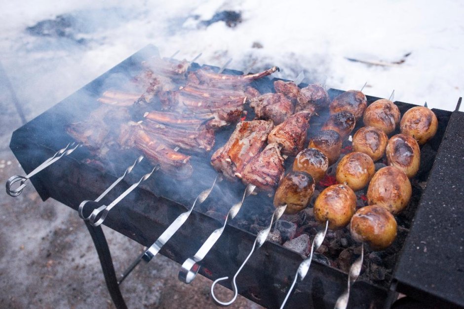 Мангал неразборный Ажур мг001